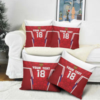 Custom Russia Football Pillow Cover Red Eagle Spirit - Wonder Print Shop