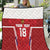 Custom Russia Football Quilt Red Eagle Spirit - Wonder Print Shop