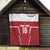 Custom Russia Football Quilt Red Eagle Spirit - Wonder Print Shop