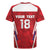 Custom Russia Football Rugby Jersey Red Eagle Spirit - Wonder Print Shop