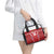 Custom Russia Football Shoulder Handbag Red Eagle Spirit - Wonder Print Shop
