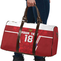 Custom Russia Football Travel Bag Red Eagle Spirit - Wonder Print Shop