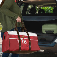 Custom Russia Football Travel Bag Red Eagle Spirit - Wonder Print Shop