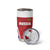 Custom Russia Football Tumbler Cup Red Eagle Spirit - Wonder Print Shop