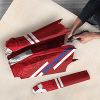 Custom Russia Football Umbrella Red Eagle Spirit - Wonder Print Shop