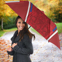 Custom Russia Football Umbrella Red Eagle Spirit - Wonder Print Shop