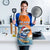 Cape Verde Christmas Apron Shark Surfing Holiday Beach Style - Wonder Print Shop