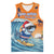 Cape Verde Christmas Basketball Jersey Shark Surfing Holiday Beach Style - Wonder Print Shop