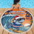 Cape Verde Christmas Beach Blanket Shark Surfing Holiday Beach Style - Wonder Print Shop