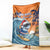 Cape Verde Christmas Blanket Shark Surfing Holiday Beach Style - Wonder Print Shop