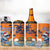 Cape Verde Christmas 4 in 1 Can Cooler Tumbler Shark Surfing Holiday Beach Style - Wonder Print Shop
