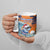 Cape Verde Christmas Ceramic Mug Shark Surfing Holiday Beach Style - Wonder Print Shop