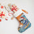Cape Verde Christmas Stocking Shark Surfing Holiday Beach Style - Wonder Print Shop