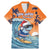 Cape Verde Christmas Family Matching Mermaid Dress and Hawaiian Shirt Shark Surfing Holiday Beach Style - Wonder Print Shop