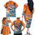 Cape Verde Christmas Family Matching Off The Shoulder Long Sleeve Dress and Hawaiian Shirt Shark Surfing Holiday Beach Style - Wonder Print Shop