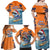 Cape Verde Christmas Family Matching Off Shoulder Maxi Dress and Hawaiian Shirt Shark Surfing Holiday Beach Style - Wonder Print Shop