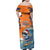 Cape Verde Christmas Family Matching Off Shoulder Maxi Dress and Hawaiian Shirt Shark Surfing Holiday Beach Style - Wonder Print Shop
