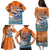 Cape Verde Christmas Family Matching Puletasi and Hawaiian Shirt Shark Surfing Holiday Beach Style - Wonder Print Shop