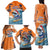 Cape Verde Christmas Family Matching Tank Maxi Dress and Hawaiian Shirt Shark Surfing Holiday Beach Style - Wonder Print Shop