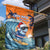 Cape Verde Christmas Garden Flag Shark Surfing Holiday Beach Style - Wonder Print Shop