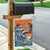 Cape Verde Christmas Garden Flag Shark Surfing Holiday Beach Style - Wonder Print Shop