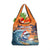 Cape Verde Christmas Grocery Bag Shark Surfing Holiday Beach Style - Wonder Print Shop