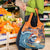 Cape Verde Christmas Grocery Bag Shark Surfing Holiday Beach Style - Wonder Print Shop