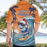 Cape Verde Christmas Hawaiian Shirt Shark Surfing Holiday Beach Style - Wonder Print Shop