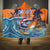 Cape Verde Christmas Hooded Blanket Shark Surfing Holiday Beach Style - Wonder Print Shop