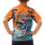 Cape Verde Christmas Kid Hawaiian Shirt Shark Surfing Holiday Beach Style - Wonder Print Shop