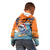 Cape Verde Christmas Kid Hoodie Shark Surfing Holiday Beach Style - Wonder Print Shop