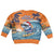 Cape Verde Christmas Kid Ugly Christmas Sweater Shark Surfing Holiday Beach Style - Wonder Print Shop