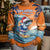Cape Verde Christmas Kid Ugly Christmas Sweater Shark Surfing Holiday Beach Style - Wonder Print Shop