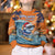 Cape Verde Christmas Kid Ugly Christmas Sweater Shark Surfing Holiday Beach Style - Wonder Print Shop