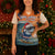 Cape Verde Christmas Knitted V-Neck Vest Shark Surfing Holiday Beach Style - Wonder Print Shop