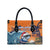Cape Verde Christmas Leather Bag Shark Surfing Holiday Beach Style - Wonder Print Shop