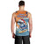 Cape Verde Christmas Men Tank Top Shark Surfing Holiday Beach Style - Wonder Print Shop
