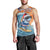 Cape Verde Christmas Men Tank Top Shark Surfing Holiday Beach Style - Wonder Print Shop