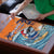 Cape Verde Christmas Puzzle Shark Surfing Holiday Beach Style - Wonder Print Shop