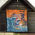 Cape Verde Christmas Quilt Shark Surfing Holiday Beach Style - Wonder Print Shop