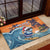 Cape Verde Christmas Rubber Doormat Shark Surfing Holiday Beach Style - Wonder Print Shop