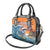 Cape Verde Christmas Shoulder Handbag Shark Surfing Holiday Beach Style - Wonder Print Shop