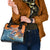Cape Verde Christmas Shoulder Handbag Shark Surfing Holiday Beach Style - Wonder Print Shop