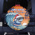 Cape Verde Christmas Spare Tire Cover Shark Surfing Holiday Beach Style - Wonder Print Shop