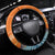 Cape Verde Christmas Steering Wheel Cover Shark Surfing Holiday Beach Style - Wonder Print Shop
