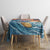 Cape Verde Christmas Tablecloth Shark Surfing Holiday Beach Style - Wonder Print Shop