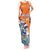 Cape Verde Christmas Tank Maxi Dress Shark Surfing Holiday Beach Style - Wonder Print Shop