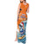 Cape Verde Christmas Tank Maxi Dress Shark Surfing Holiday Beach Style - Wonder Print Shop