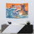 Cape Verde Christmas Tapestry Shark Surfing Holiday Beach Style - Wonder Print Shop