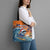 Cape Verde Christmas Tote Bag Shark Surfing Holiday Beach Style - Wonder Print Shop